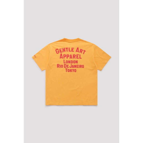 T-Shirt GentleArtApparel | Jaune | World Wide Crew