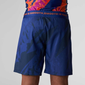 Short de Combat Fuji Sports | Bleu | Hanzo Flex Lite