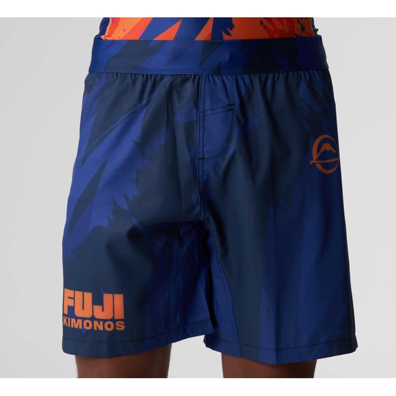 Short de Combat Fuji Sports | Bleu | Hanzo Flex Lite