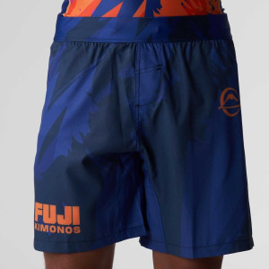 Short de Combat Fuji Sports | Bleu | Hanzo Flex Lite