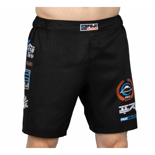 Short de Combat Fuji Sports | Noir | XTR Extreme Grappling