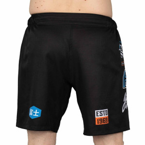 Short de Combat Fuji Sports | Noir | XTR Extreme Grappling