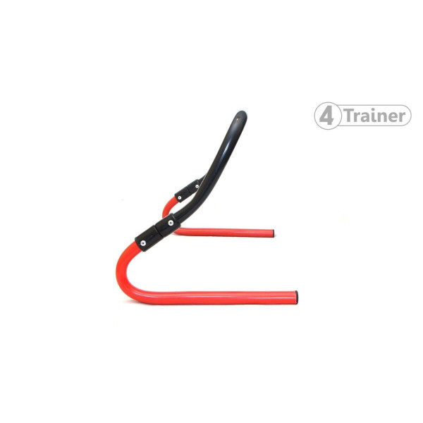 Mini Haies d'Entraînement 4Trainer | Noir et Rouge | Ajustables 15-30cm