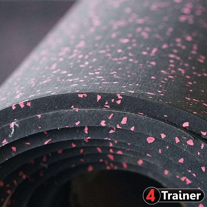 Rouleau de Sol 4TRAINER | Noir | Pigments EPDM Bleu | 10m x 1,25m