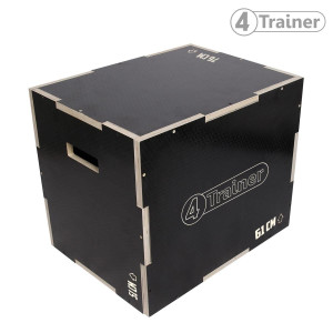 Plyobox 4TRAINER | 3 en 1 | Bois Surface Anti-dérapante