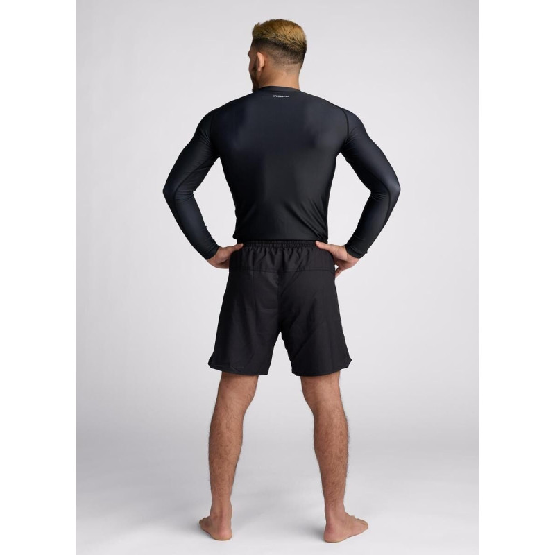 Rashguard Manche Longue Ippon Gear Noir - Essential
