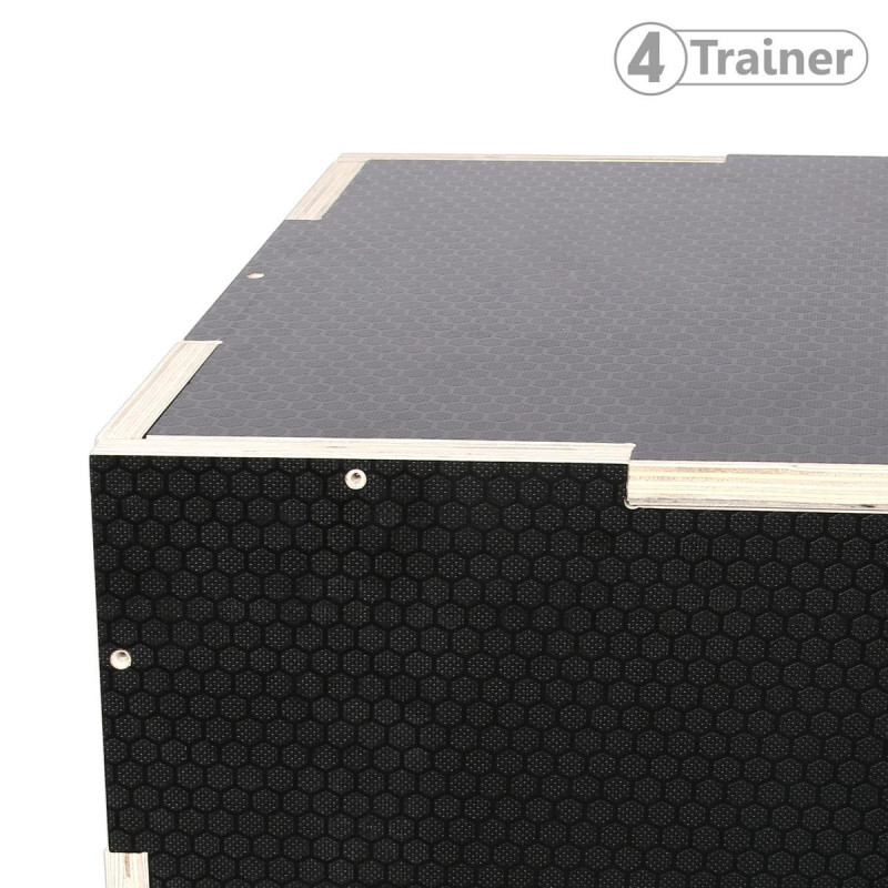 Plyobox 4TRAINER | 3 en 1 | Bois Surface Anti-dérapante