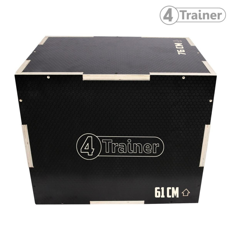 Plyobox 4TRAINER | 3 en 1 | Bois Surface Anti-dérapante