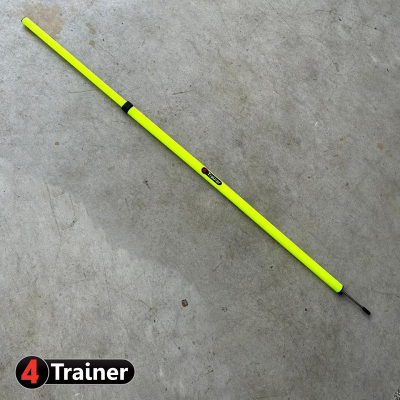 Piquets de Slalom 4TRAINER | Jaune | Lot de 6 - Téléscopiques 1m-1m80