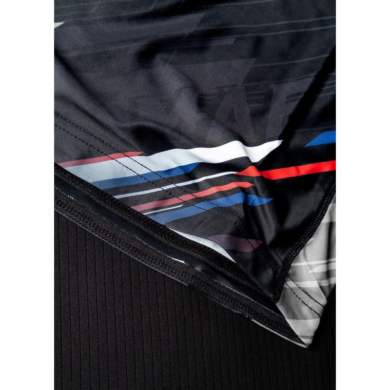 Rashguard - Bar Tack - Blanc - Drift - Compétition FMMAF