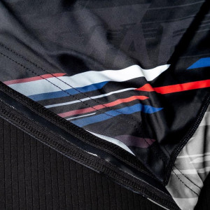 Rashguard - Bar Tack - Blanc - Drift - Compétition FMMAF