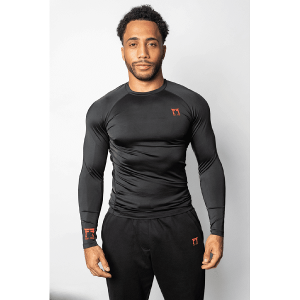 Rashguard Fighting Films | Noir | Manches Longues