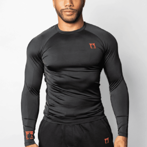 Rashguard Fighting Films | Noir | Manches Longues