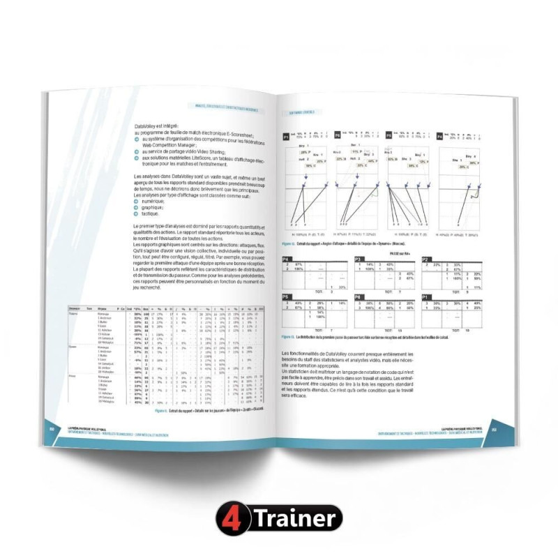 Livre La Prépa Physique Volley-Ball 4TRAINER | Guide Entraînement