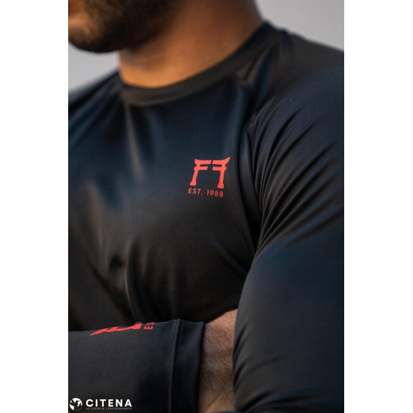 Rashguard Fighting Films | Noir | Manches Longues