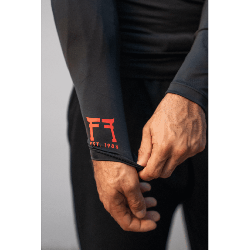 Rashguard Fighting Films | Noir | Manches Longues