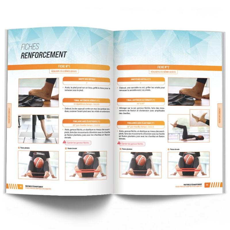 Guide Routines Échauffement 4TRAINER | +60 Fiches Pratiques | Préparation Physique