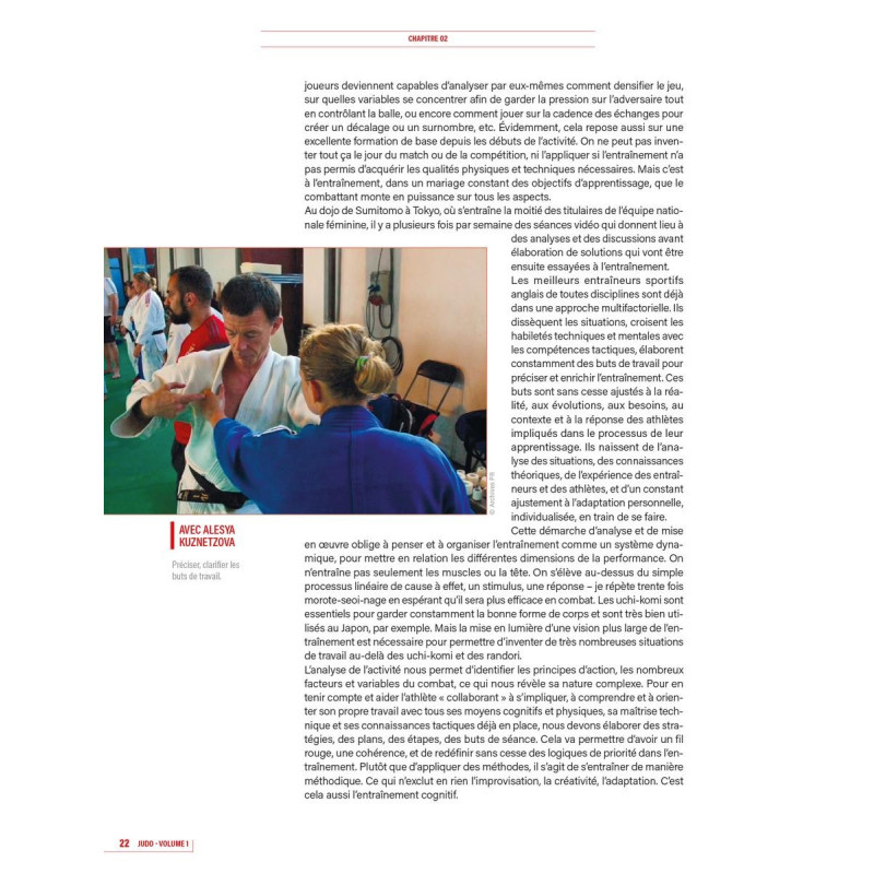 Livre JUDO 4TRAINER | Entraînement Cognitif Analyse Activité Patrick ROUX