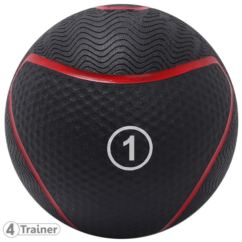Medicine Ball 4TRAINER | Noir | BL4CK 1kg