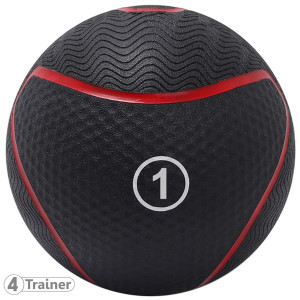 Medicine Ball 4TRAINER | Noir | BL4CK 1kg