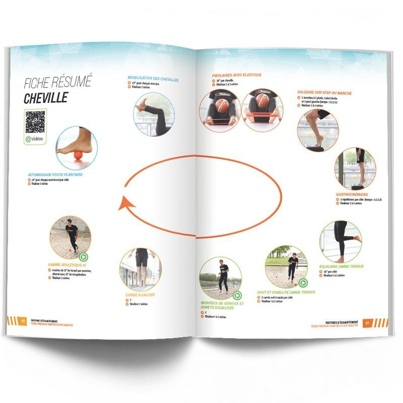 Guide Routines Échauffement 4TRAINER | +60 Fiches Pratiques | Préparation Physique