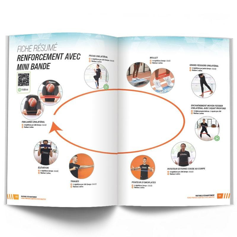 Guide Routines Échauffement 4TRAINER | +60 Fiches Pratiques | Préparation Physique