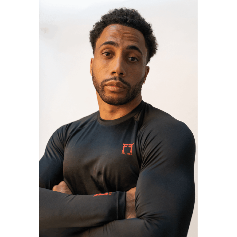 Rashguard Fighting Films | Noir | Manches Longues