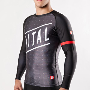 Rashguard Vital Noir - MATRIX - Rashguard MMA, Rashguard JJB, Grappling