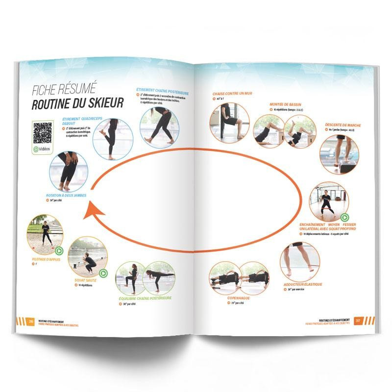 Guide Routines Échauffement 4TRAINER | +60 Fiches Pratiques | Préparation Physique
