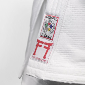 Kimono Judo - kimono certifié IJF - Fighting Films - Blanc - Superstar