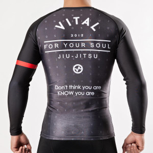 Rashguard Vital Noir - MATRIX - Rashguard MMA, Rashguard JJB, Grappling