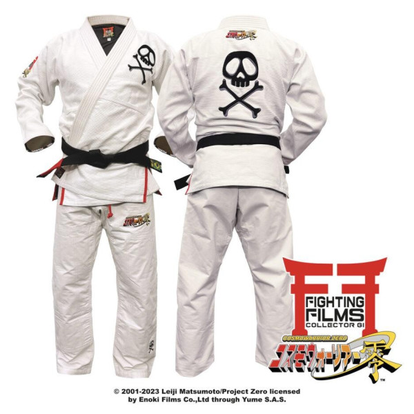 Kimono jjb - Kimono Albator Fighting Films - Blanc -