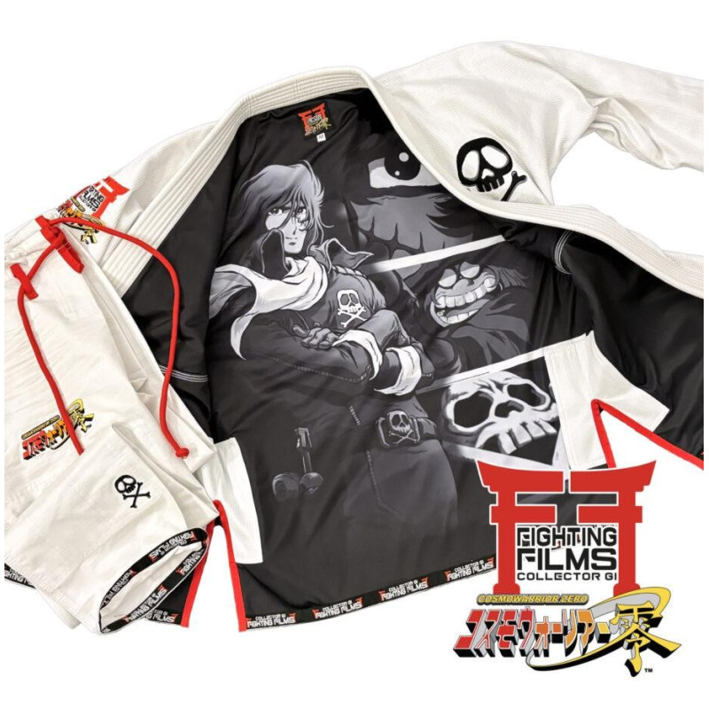 Kimono jjb - Kimono Albator Fighting Films - Blanc -