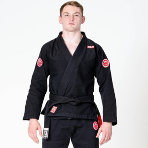 Kimono JJB Fuji Sports | Noir | Competition Enfant | IBJJF