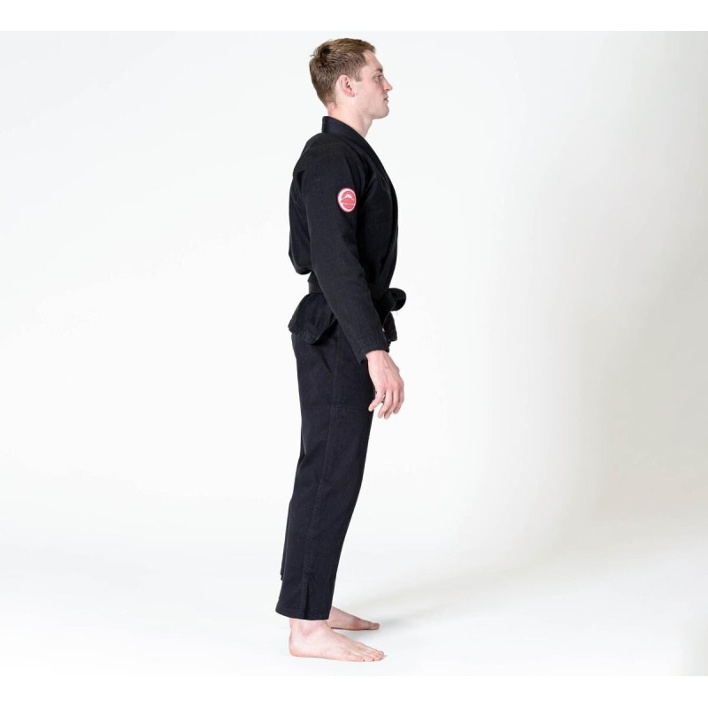Kimono JJB Fuji Sports | Noir | Competition Enfant | IBJJF