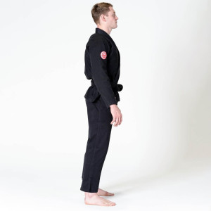 Kimono JJB Fuji Sports | Noir | Competition Enfant | IBJJF