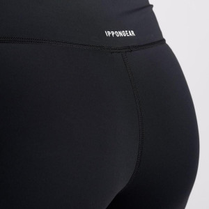 Pantalon de compression noir pour femme - legging Long - Spats Ippongear Essential Femme