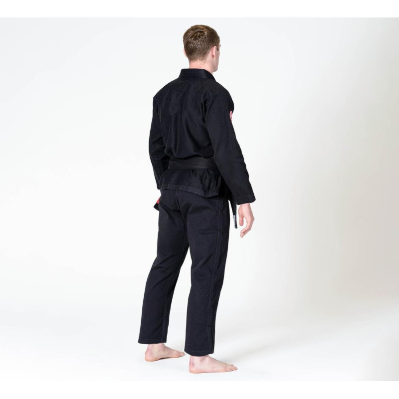 Kimono JJB Fuji Sports | Noir | Competition Enfant | IBJJF