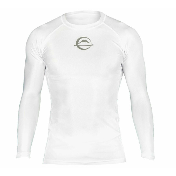 Rashguard Fuji Sports | Blanc | Baseline Ranked