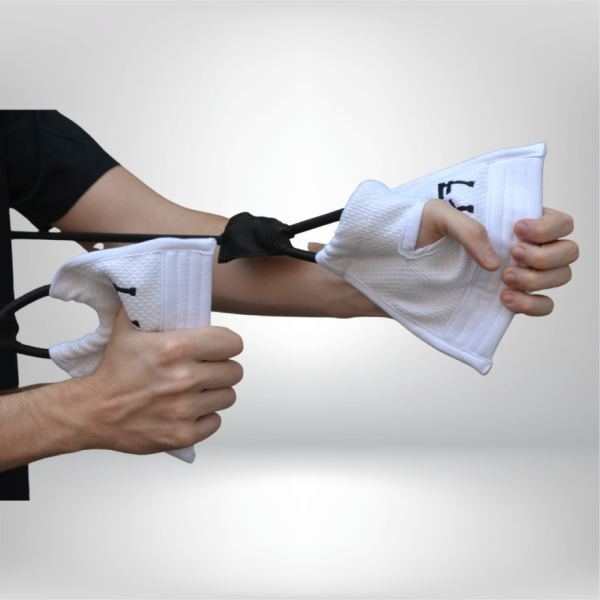 Manchons d'Entraînement de Judo - Fighting Films - Blanc