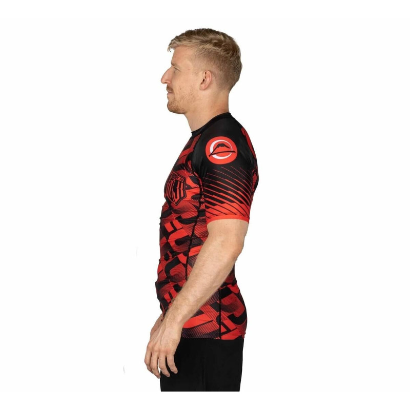 Rashguard Fuji Sports | Rouge | Match