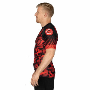 Rashguard Fuji Sports | Rouge | Match