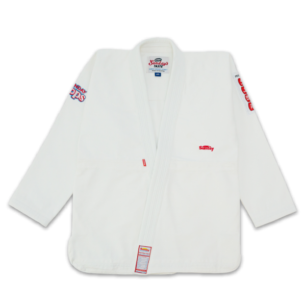 Kimono JJB - Sunday Grocery Store - Blanc - CEREAL HOOPS WHITE