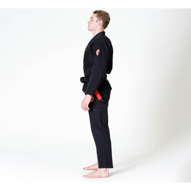 Kimono JJB Fuji Sports | Noir | Competition Enfant | IBJJF