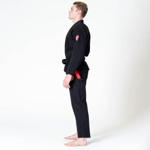 Kimono JJB Fuji Sports | Noir | Competition Enfant | IBJJF