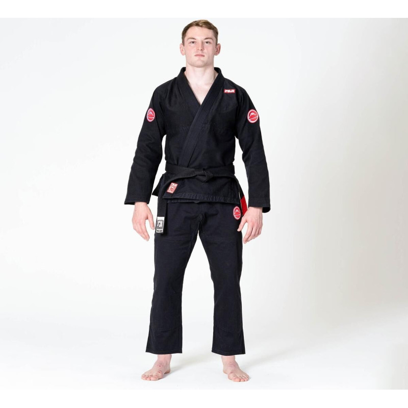 Kimono JJB Fuji Sports | Noir | Competition Enfant | IBJJF