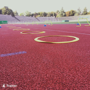Cerceaux d'entraînement 4TRAINER | Anti-dérapants | Lot de 4