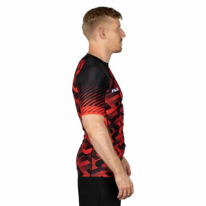 Rashguard Fuji Sports | Rouge | Match
