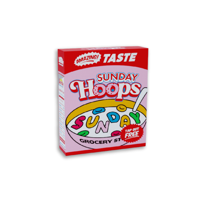 Kimono JJB - Sunday Grocery Store - Blanc - CEREAL HOOPS WHITE