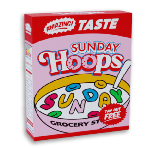 Kimono JJB - Sunday Grocery Store - Blanc - CEREAL HOOPS WHITE